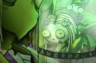 “The Living Undead Girl is Back” — Exclusive Reveal of Roman Dirge’s LENORE: CURSE OF THE BEEBEE YAGA #1
