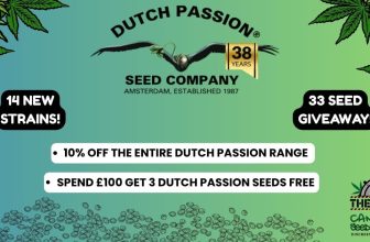 New Dutch Passion Strains, Discounts & Freebies This Green Friday