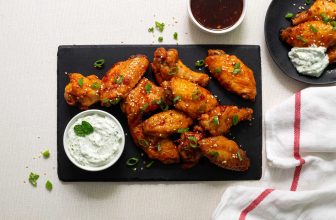 Baked Thai Chili Guava Chicken Wings