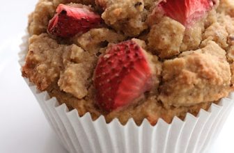 Gluten-Free Goddess Whole Grain Strawberry Muffins