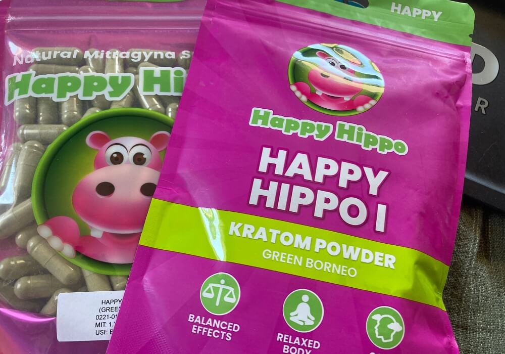 Happy Hippo Kratom Caps and Powder - My Happy Hippo Kratom Review: An Honest Take On Their Best (And Worst) Products Happy Hippo Kratom Caps and Powder
