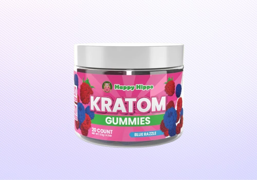 Happy Hippo Kratom Energy Gummies