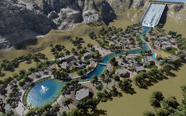 Hatta sustainable waterfall