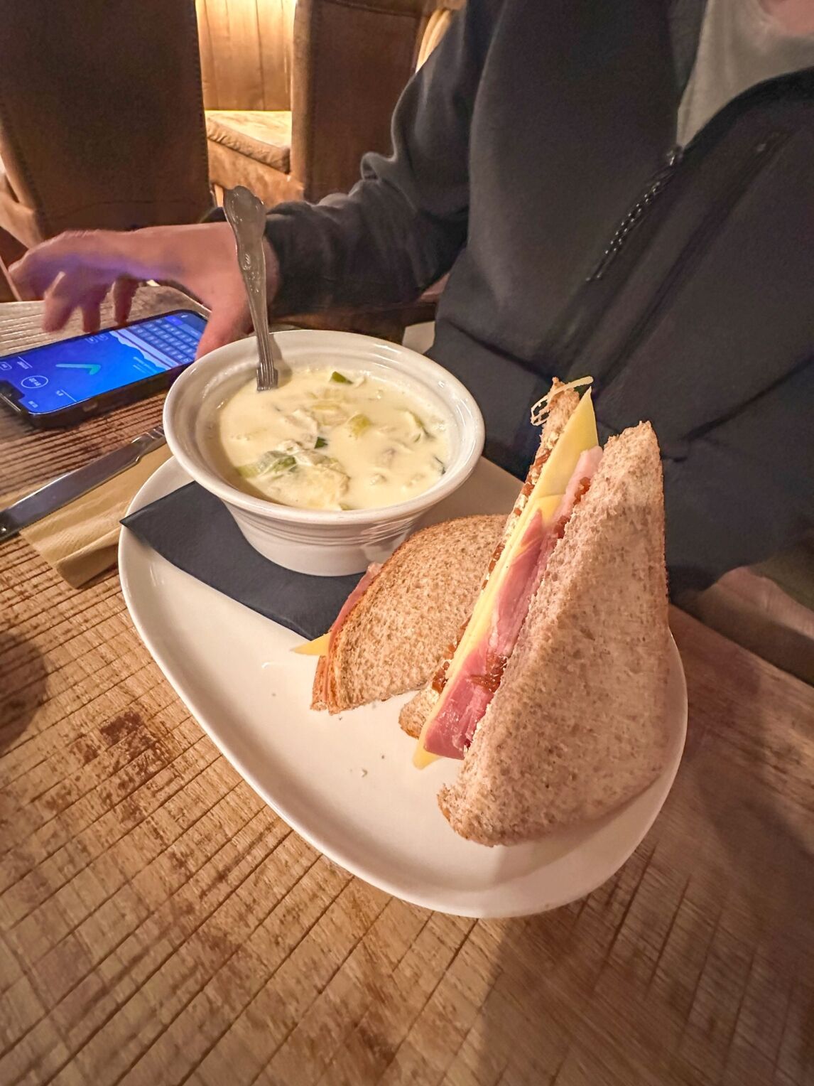 Food at Glen Clova Hotel