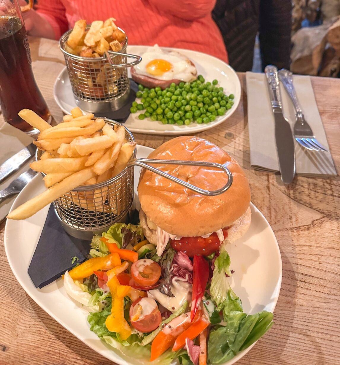 Food at Glen Clova Hotel