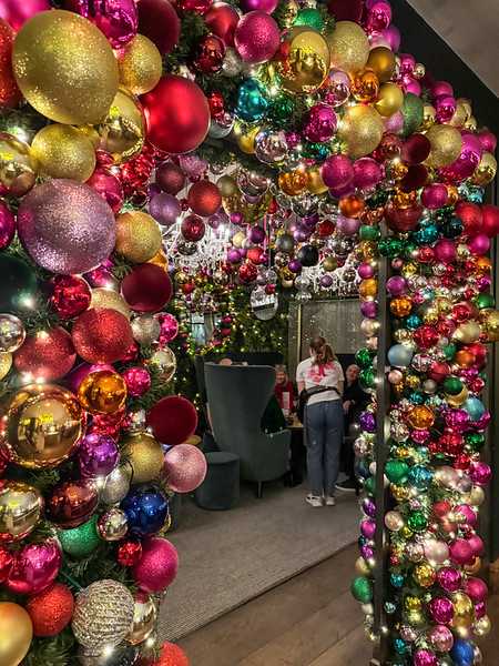 Christmas decor at Tigerlily