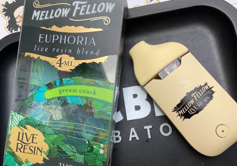 Mellow Fellow Euphoria Blend vape pod