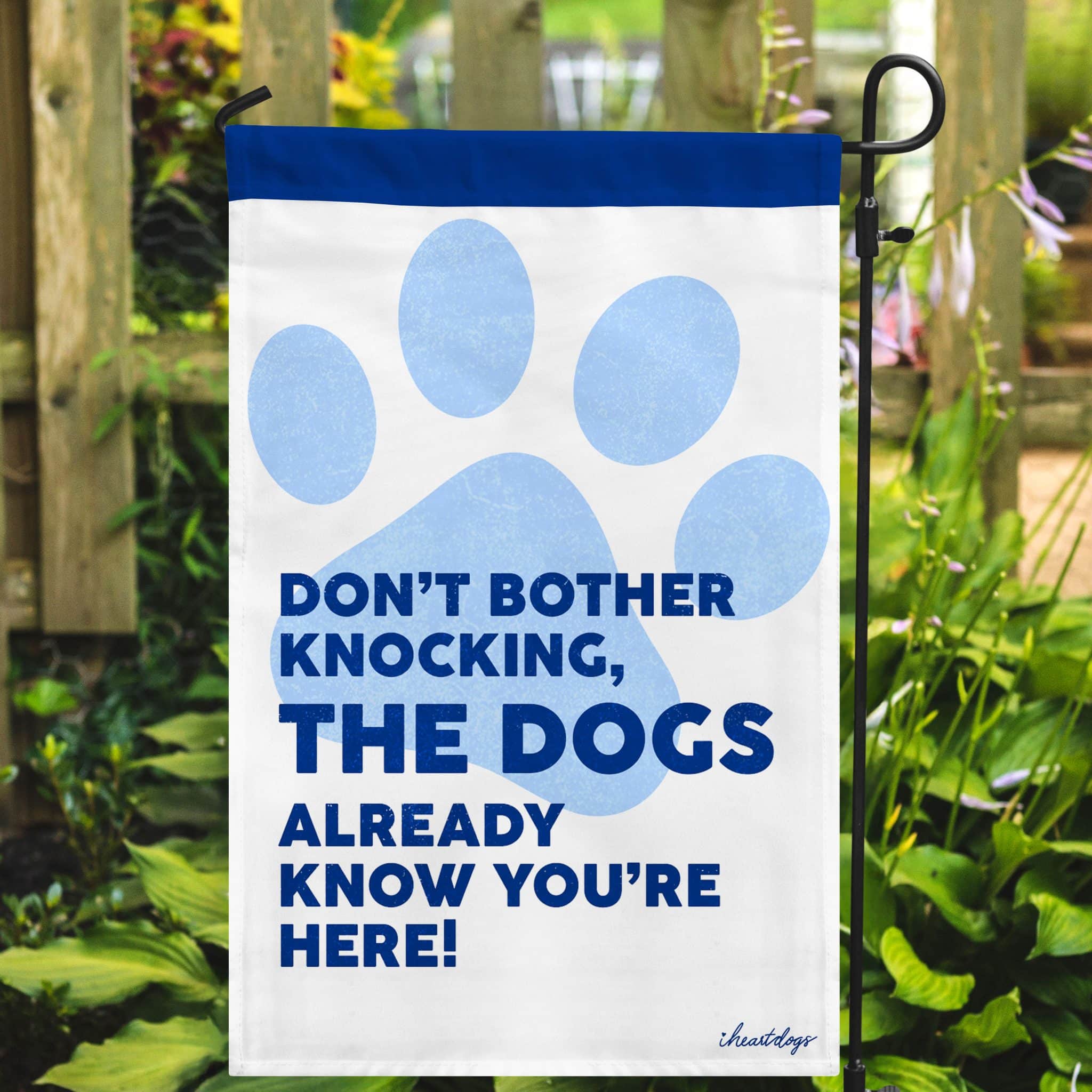 Don’t Bother Knocking Garden Flag- Outdoor Yard Decor