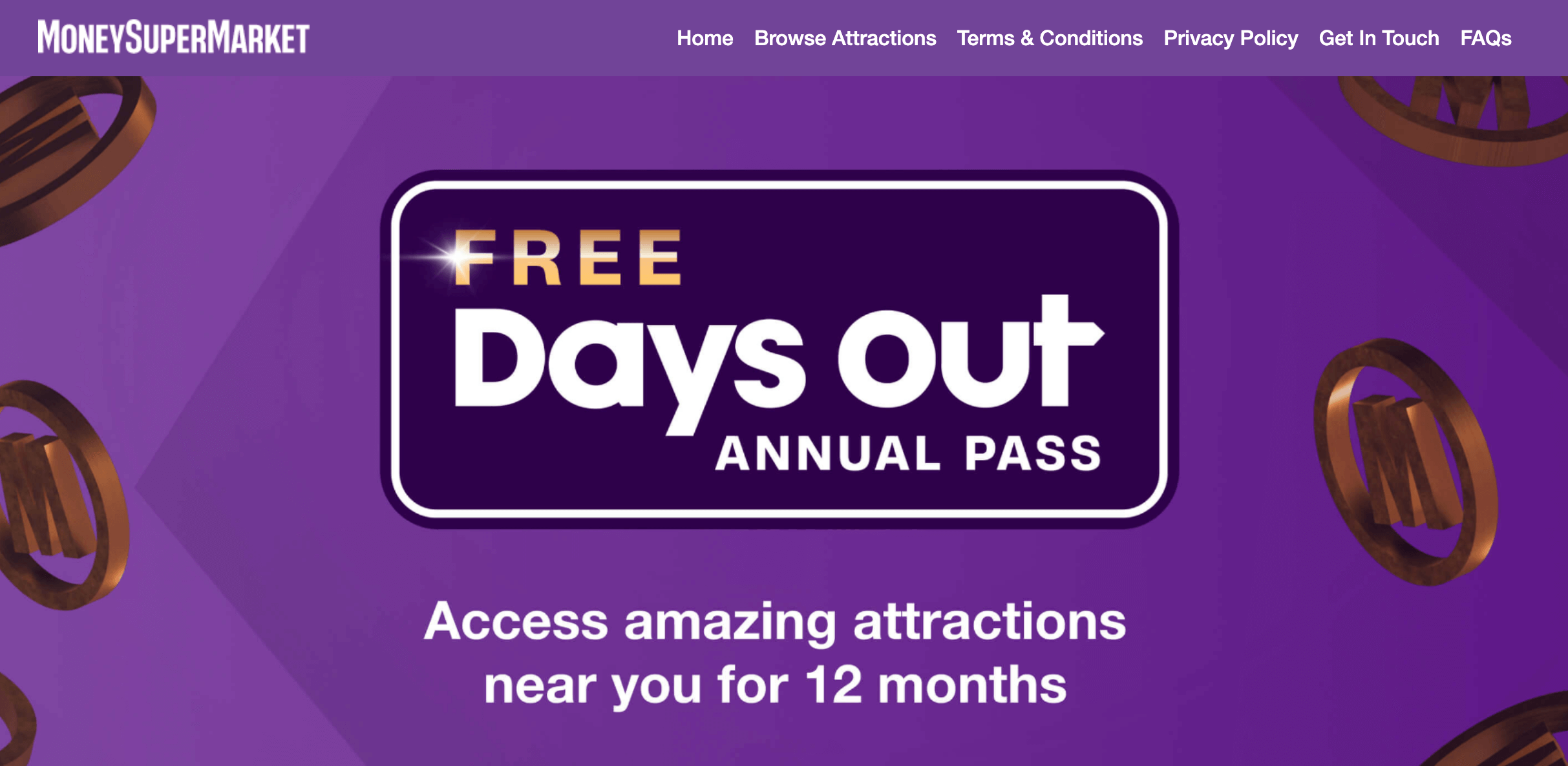 MoneySupermarket’s SuperSaveClub for free days out
