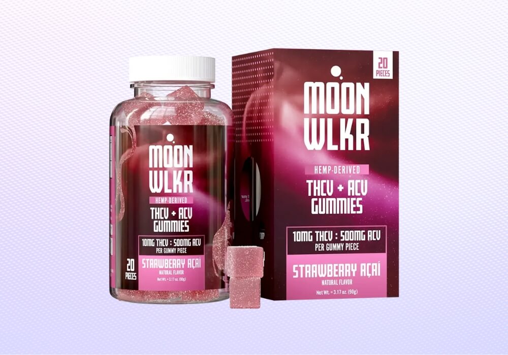 MoonWlkr THCv + ACV gummies