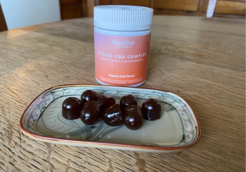 NextEvo Naturals Stress CBD Complex Gummies
