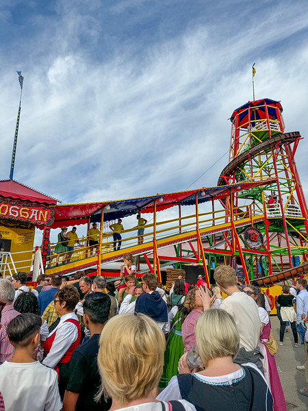 Oktoberfest toboggan slide
