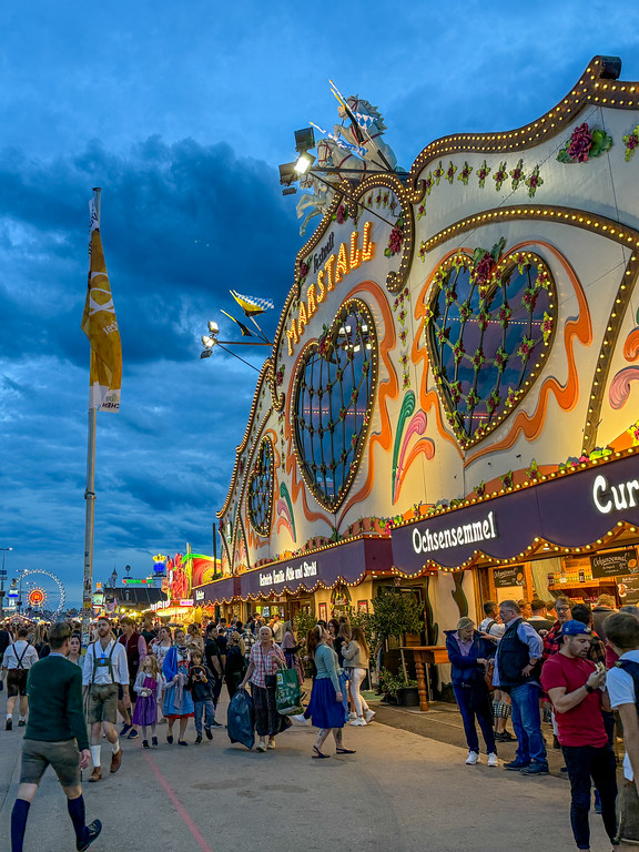 Marstall tent at Oktoberfest