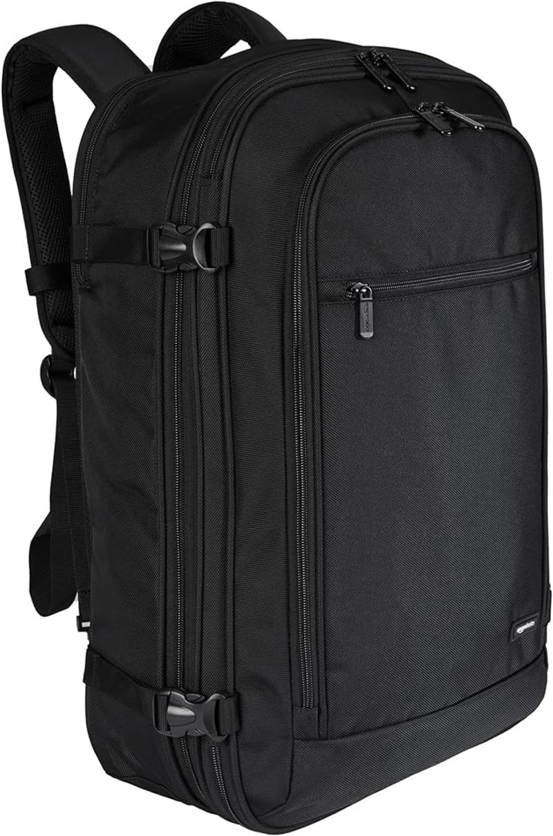 Amazon Basics Carry-On Travel Backpack 40L