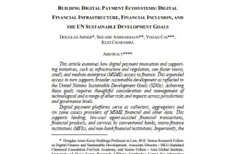 Digital Financial Infrastructure, Financial Inclusion, and the UN Sustainable Development Goals (Cal W ILJ)