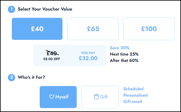 Steppr Select Voucher