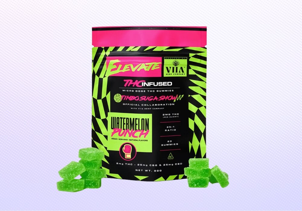 VIIA Hemp Elevate Gummies TimboSugaShow