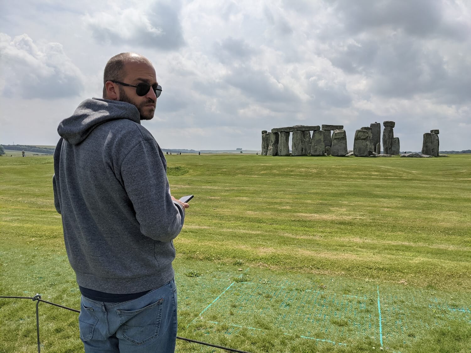 Ben at Stonehenge