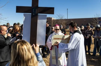 Bishops lead Stations of the Cross at Colorado ICE center, urges dignity for migrants