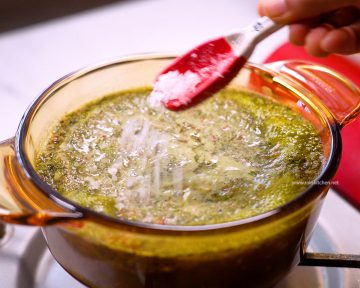add salt to betel leaves rasam