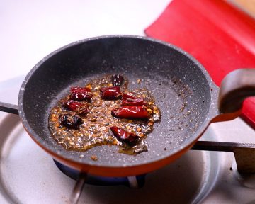 tempering for vethala rasam