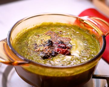 Betel leaves rasam ready