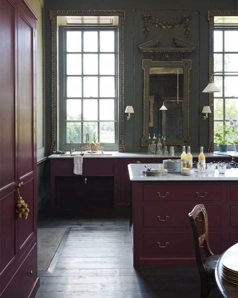 Best Burgundy Paint Colours: Refectory Red by DeVOL