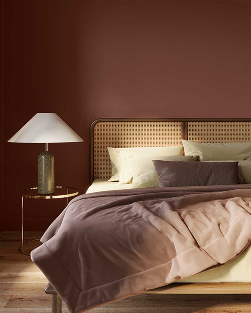 Best Burgundy Paint Colours: Rooibos by Tikkurila