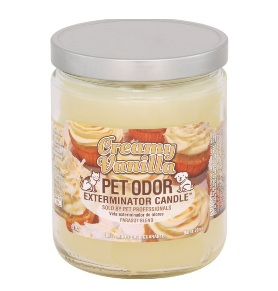 Pet Odor Exterminator Creamy Vanilla Deodorizing Candle
