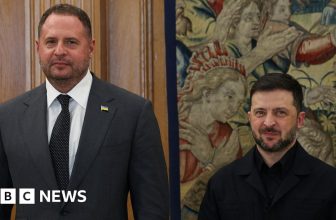 Zelensky’s chief of staff Andriy Yermak resigns after anti-corruption raid
