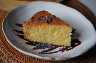 Eggless Coconut Cake Recipe