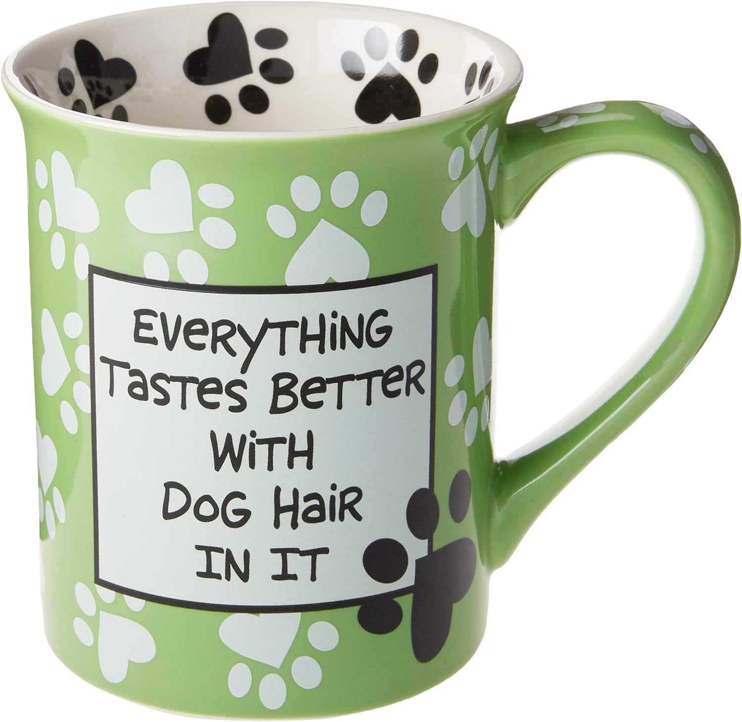 Enesco Our Name is Mud “Dog Hair” Stoneware Mug
