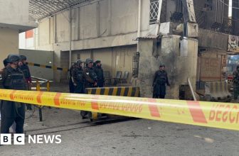 Five dead in suicide bombing on paramilitary headquarters