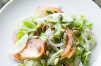 Green Salad Recipe (Lettuce Salad) – Dassana’s Veg Recipes