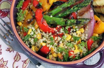 Quinoa Salad with Grilled Vegetables