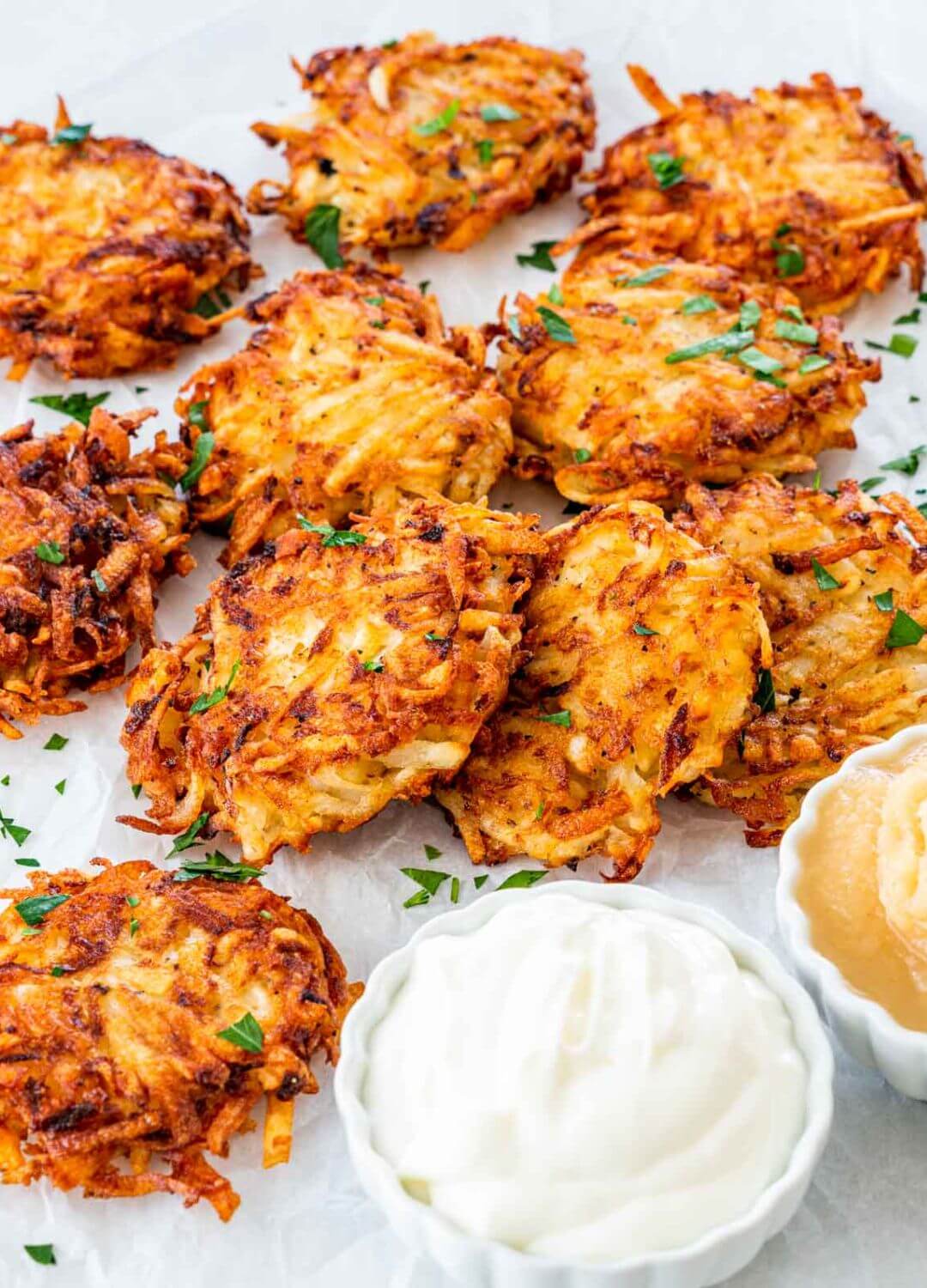 potato latkes holiday appetizer recipe