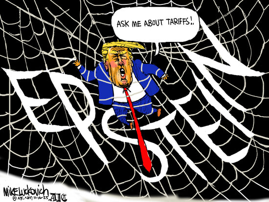 Cartoon by Mike Luckovich