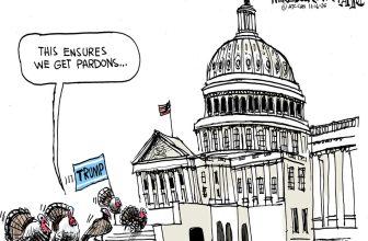 Cartoon: You get a pardon, and you get a pardon …