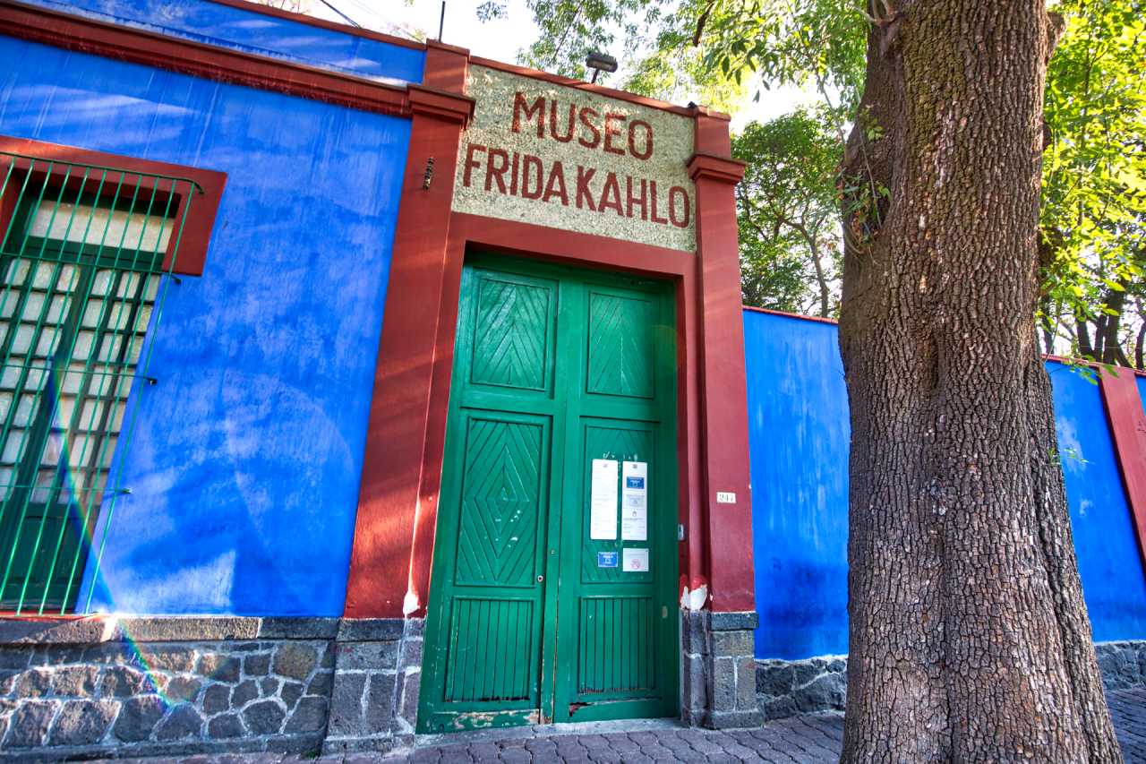 Frida Khalo museum in Mexico City