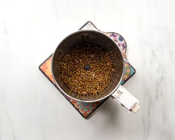 Powder roasted green gram