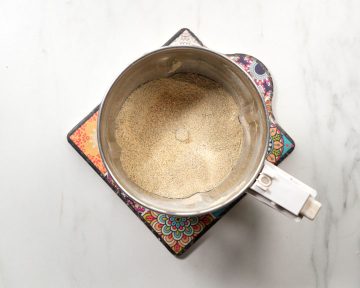 Powdered roasted green gram