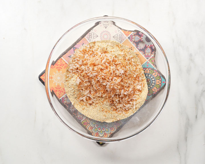 Munthiri kothu stuffing step