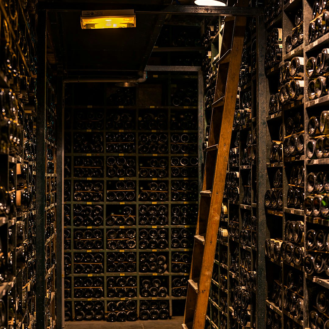  The wine cellars of La Tour d’Argent in Paris.