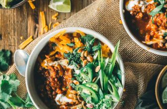 Roasted Pumpkin & Turkey Chili with Pancetta and Beer
