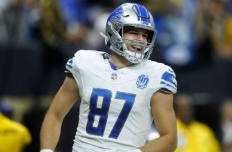 Lions TE Sam LaPorta (back surgery) unlikely to return this season