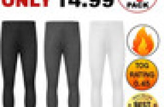 4 Pack Mens Long Johns Underwear Thermal Base Layer Trouser Warm Bottom Trousers