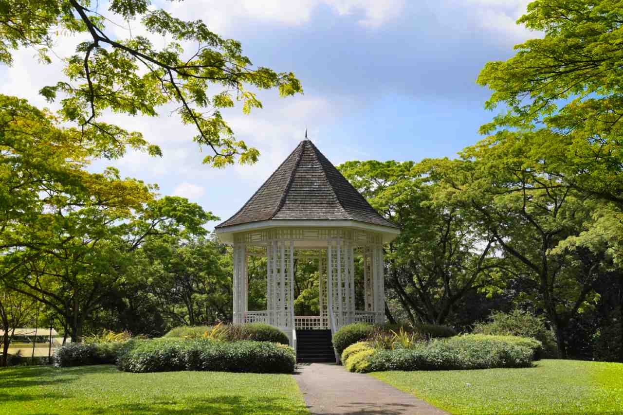 The Bandstand at Singapore Botancical Gardens