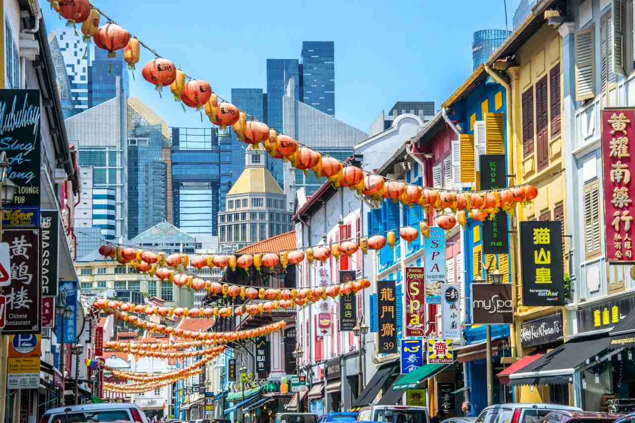 China Town, Singapore. Photo by Adrian Jacob on unsplash