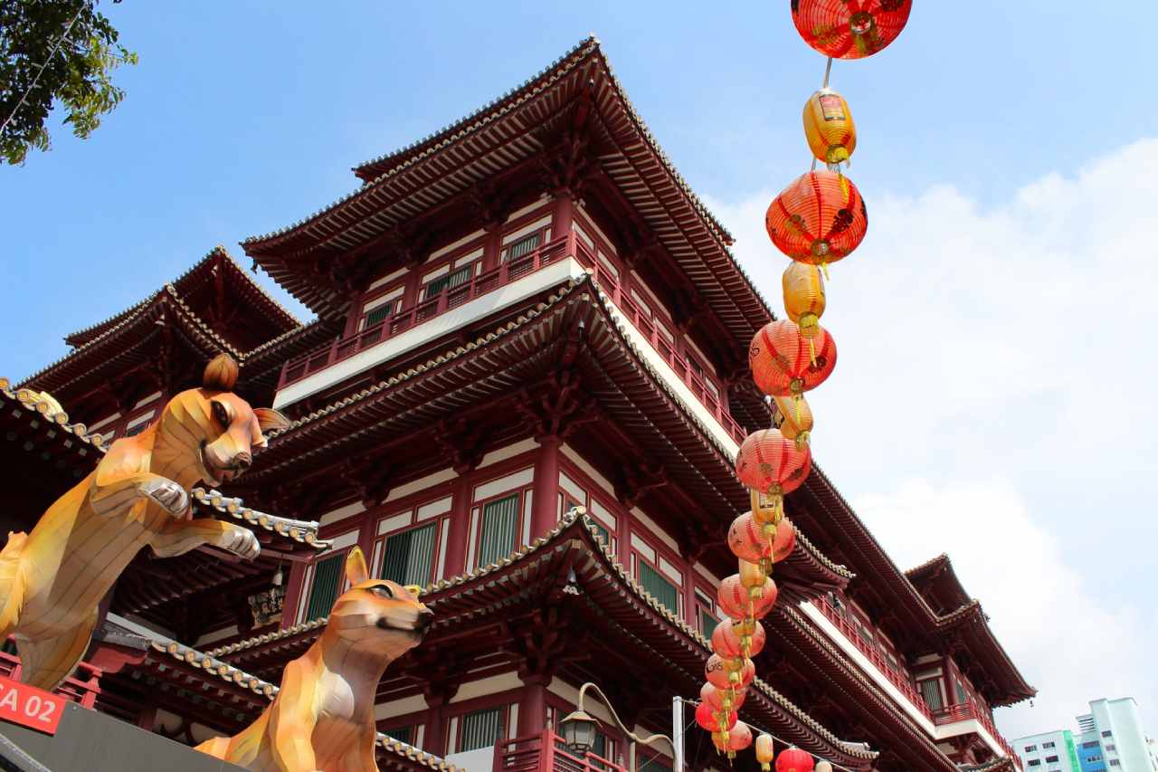 Chinatown, Singapore. Photo by Bettina Nørgaard on pixabay