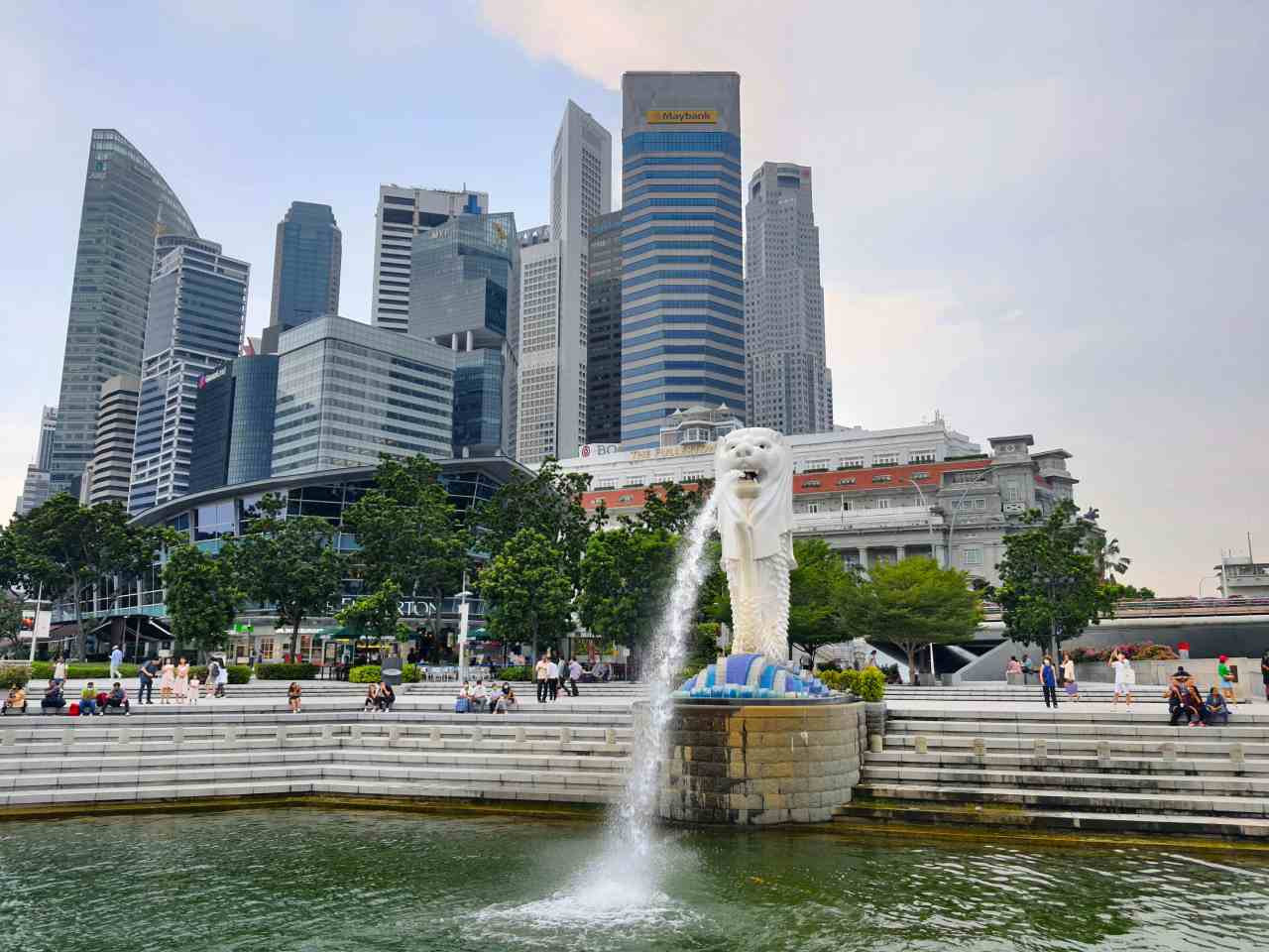 Merlion Park in Singapore